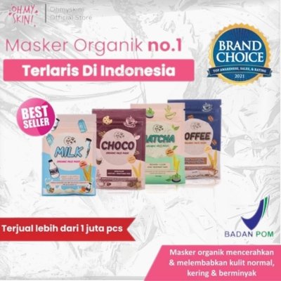 Oh my skin face mask organic - Cosmetics Love