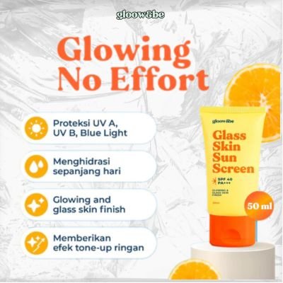 Gloow & Be Glass Skin Sunscreen SPF40 PA +++ - Cosmetics Love