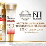 oreal ParisUV Defender UV Protector SPF50+ Sunscreen 30ml - cinta kosmetik