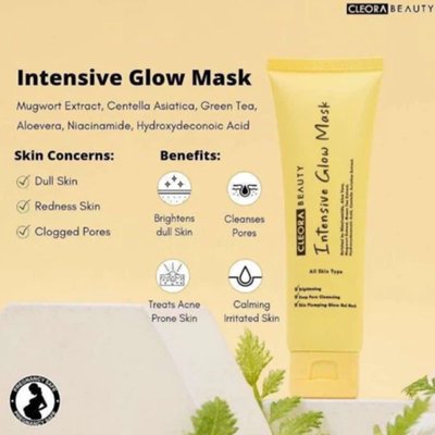 [Exp Feb 2026] Cleora Intensive Glow Mask - Love Cosmetics