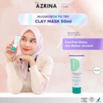 [EXP FEBRUARI 2026] Azrina Mugworth To Try Clay Mask - Masker Wajah Acne Wanita Mencegah Jerawat Dan Membersihkan Komedo
