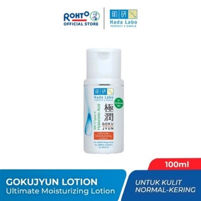 Hada Labo Gokujyun Ultimate Moisturizing Lotion 100ml/30ml - Cinta Kosmetik