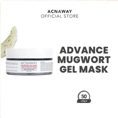 ACNAWAY Mugwort Gel Mask Anti Pores Masker Gel Masker Mugwort Wash off mask - Cinta Kosmetik