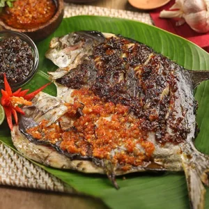 Nusa Dua Grilled Pomfret 700 Gram