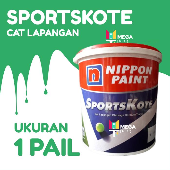 CAT LAPANGAN NIPPON PAINT SPORTSKOTE 1 PAIL KHUSUS GOJEK