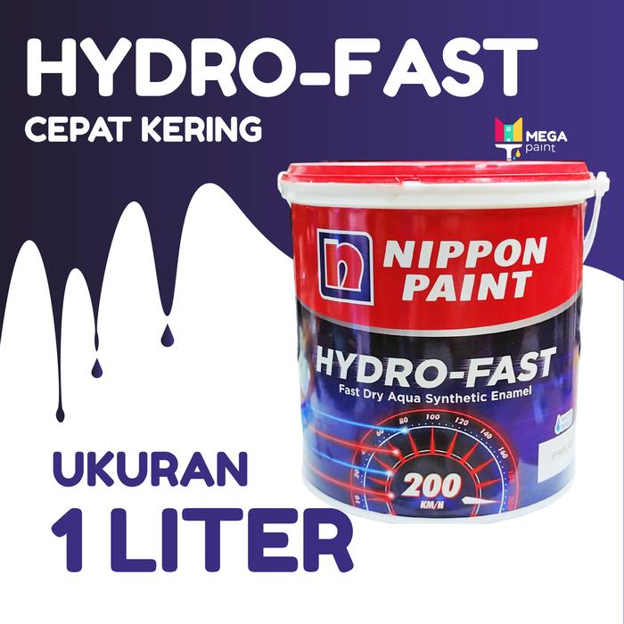 CAT HYDRO FAST CEPAT KERING NIPPON PAINT 1 LITER