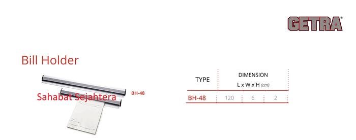 Bill Holder GETRA BH-48 Tempat Gantungan Bill Dapur Restoran