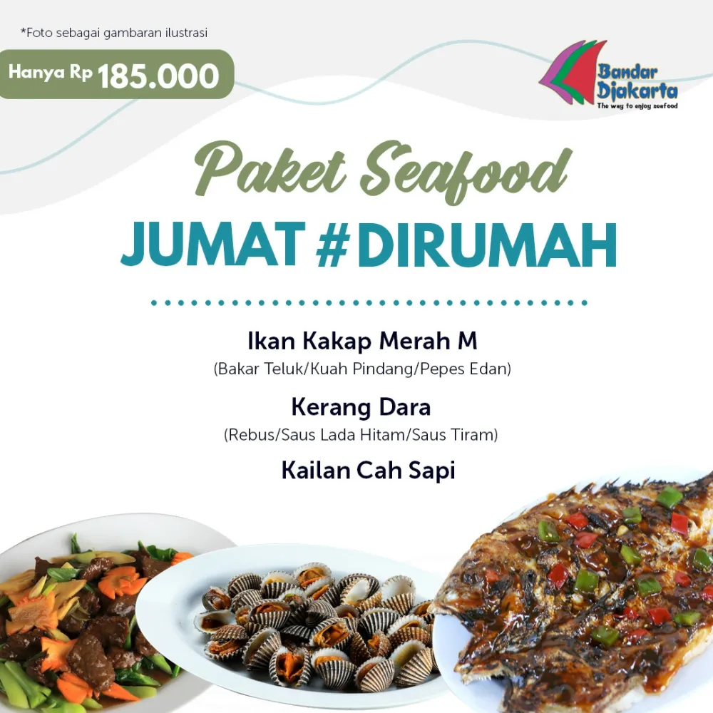 Paket Seafood Jumat #Dirumah