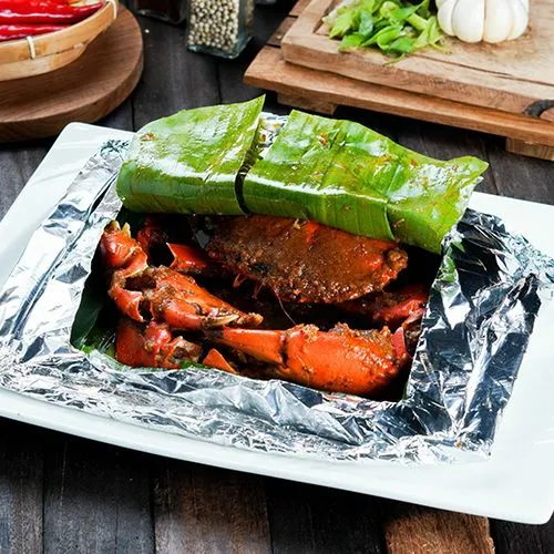 Kepiting Jantan (M) Bakar Ala Bandar