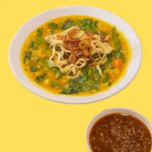 Miedal (Bubur Manado + Mie)