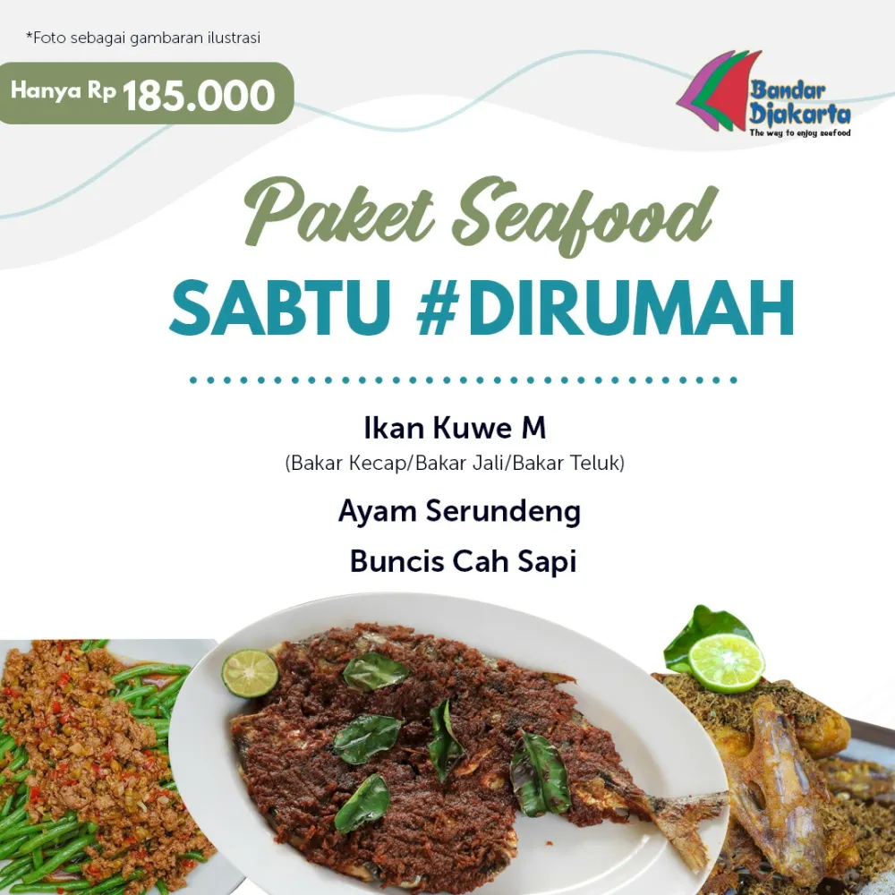 Paket Seafood Sabtu #Dirumah