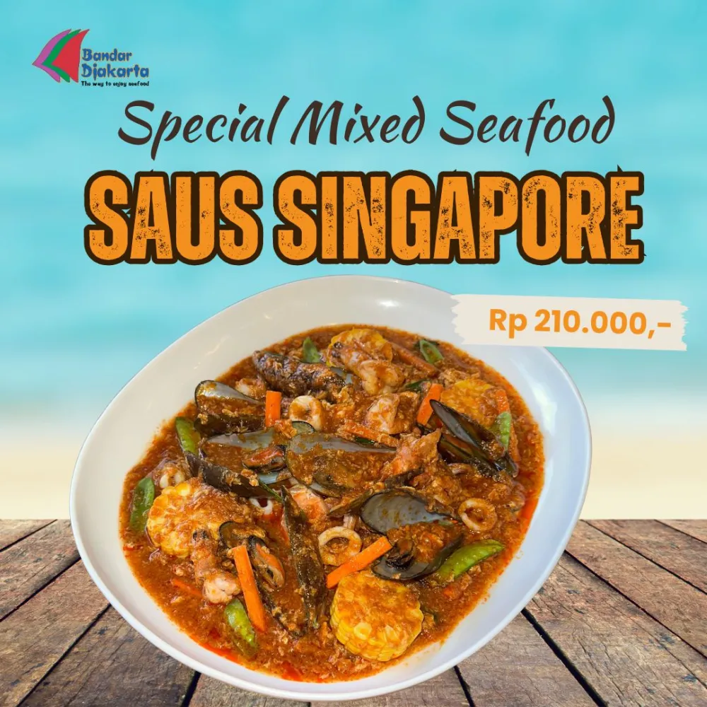 Special Mixed Seafood Saus Singapore
