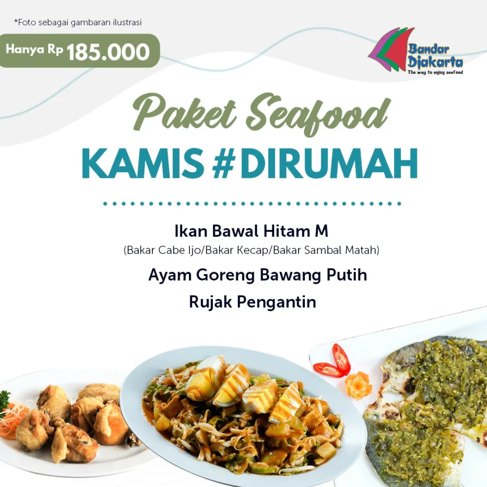 Paket Seafood Kamis #Dirumah