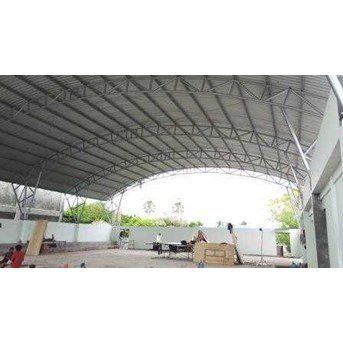 PEKERJAAN ATAP KONSTRUKSI BAJA