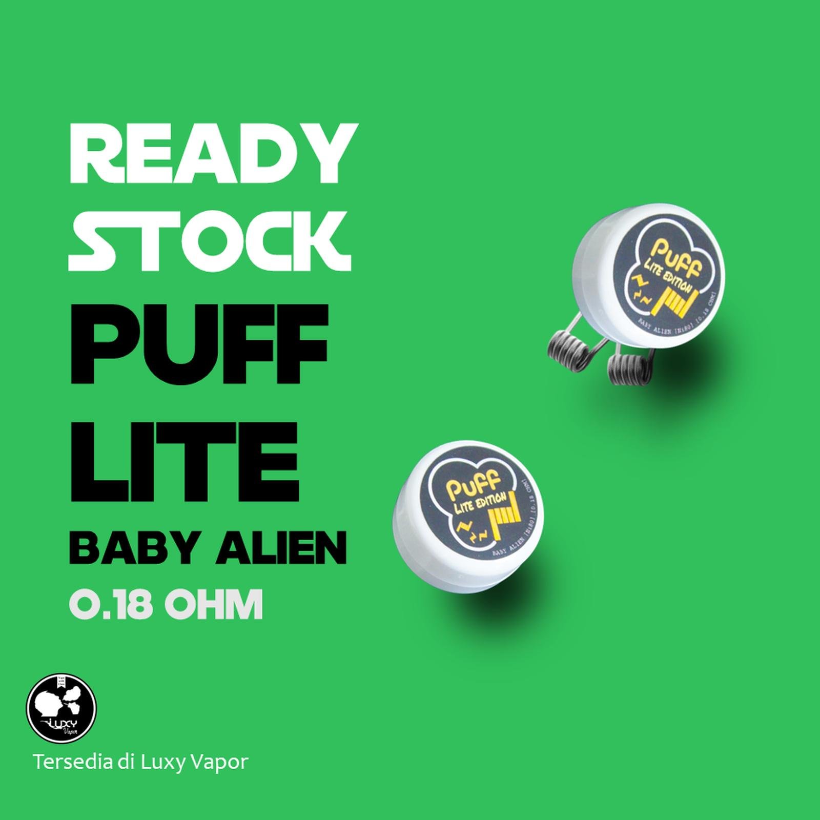 PUFF LITE EDITION BABY ALIEN ORII
