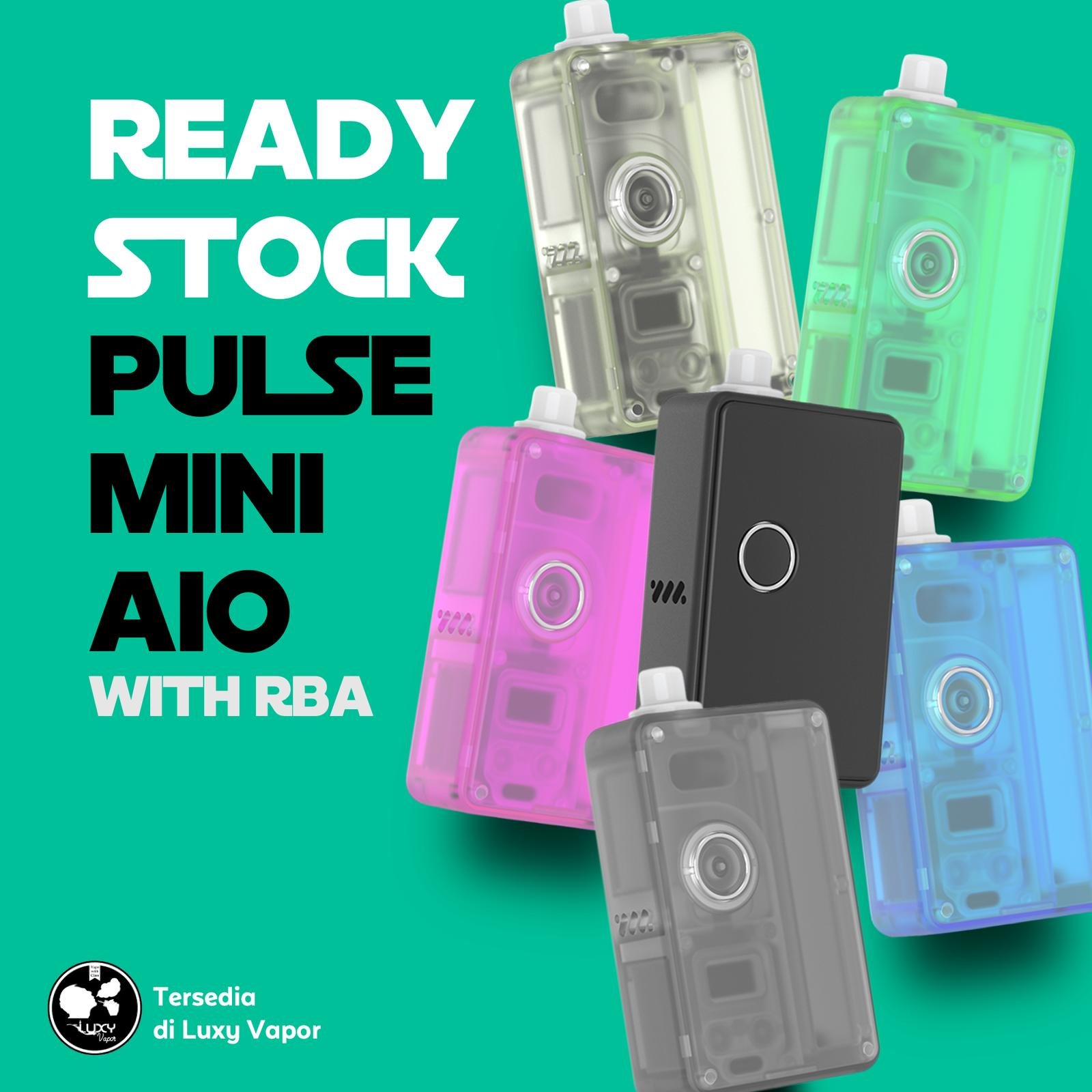 Pulse Mini Oriiginal Full Aksesoris - Mint Green