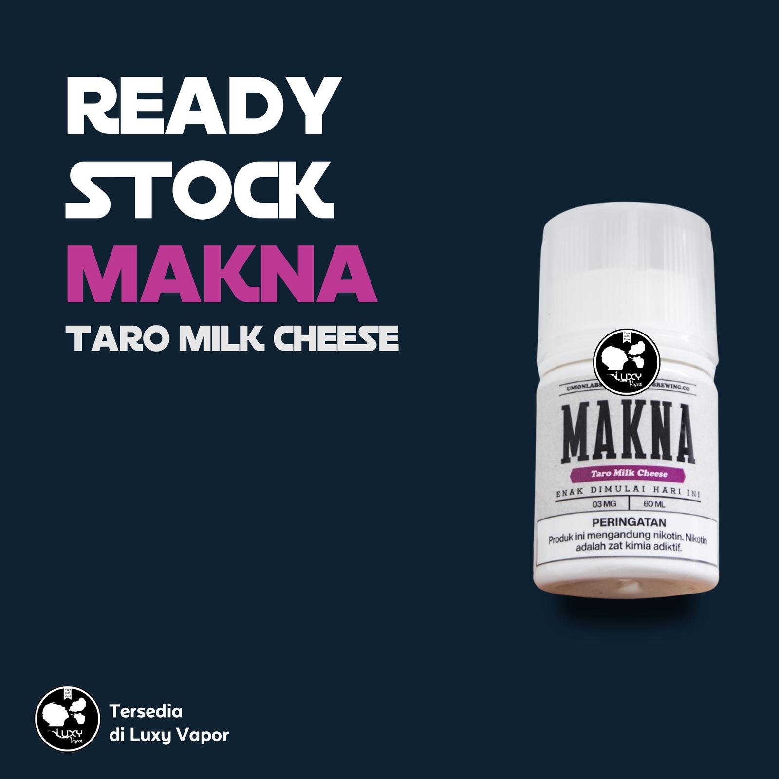 Makna Taro Milk Cheese V2 Freebased Liquid - 03MG