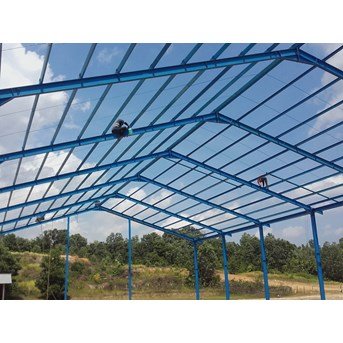 PEKERJAAN GUDANG KONSTRUKSI BAJA