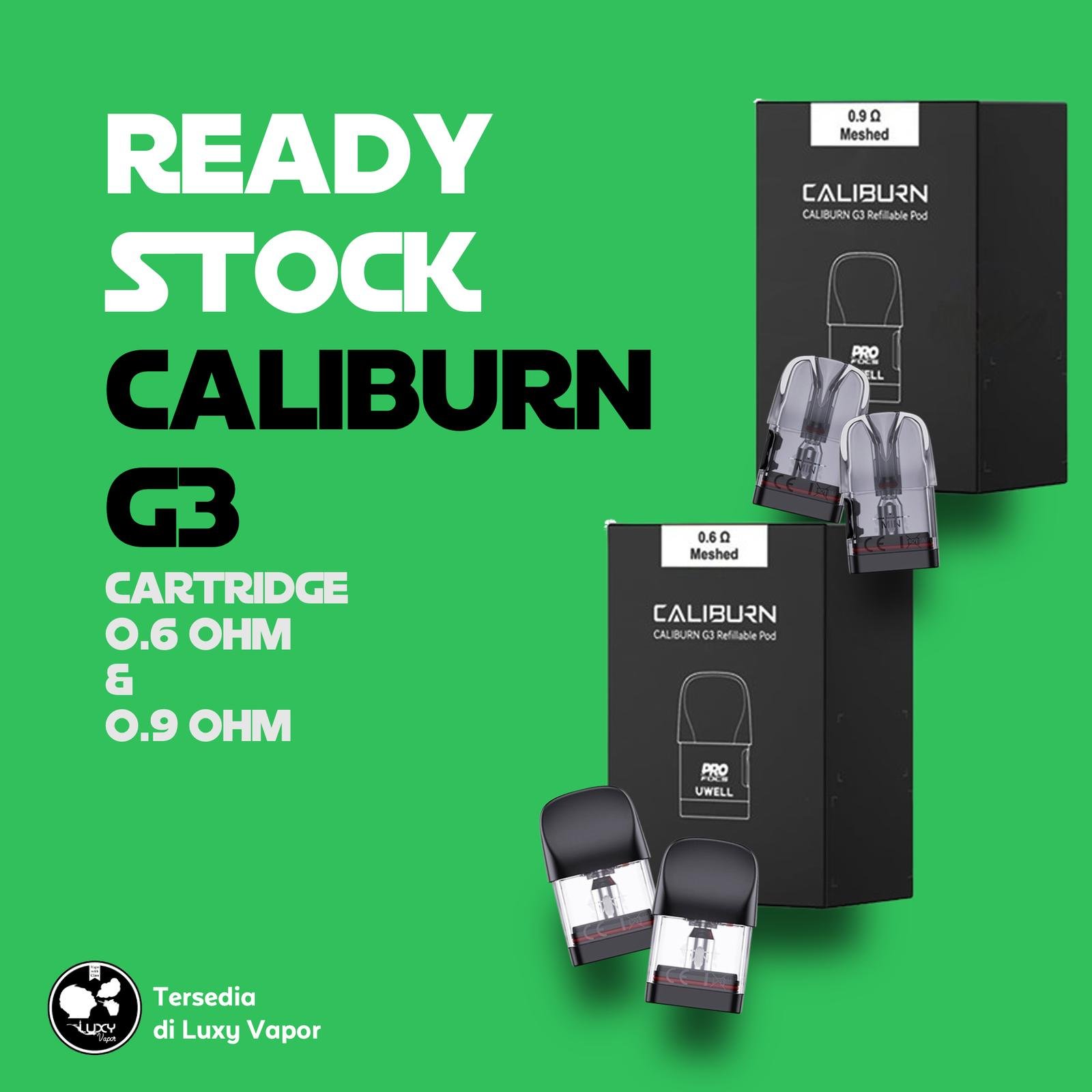 Caliburns G3 GK3 Cartridg - O.6