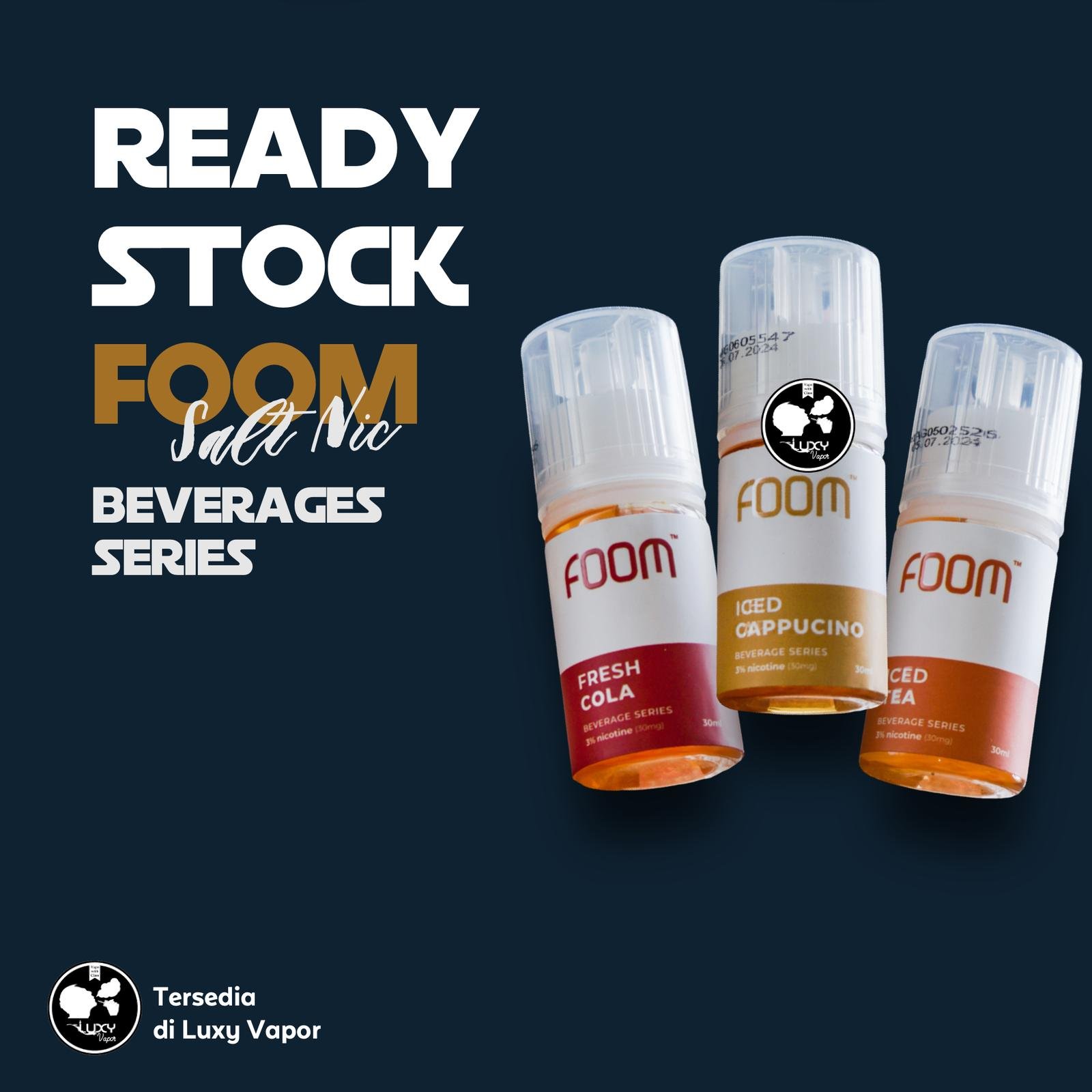 FoomB Beverages Iced Tea Iced Cappucino Fresh Cola - Es Teh