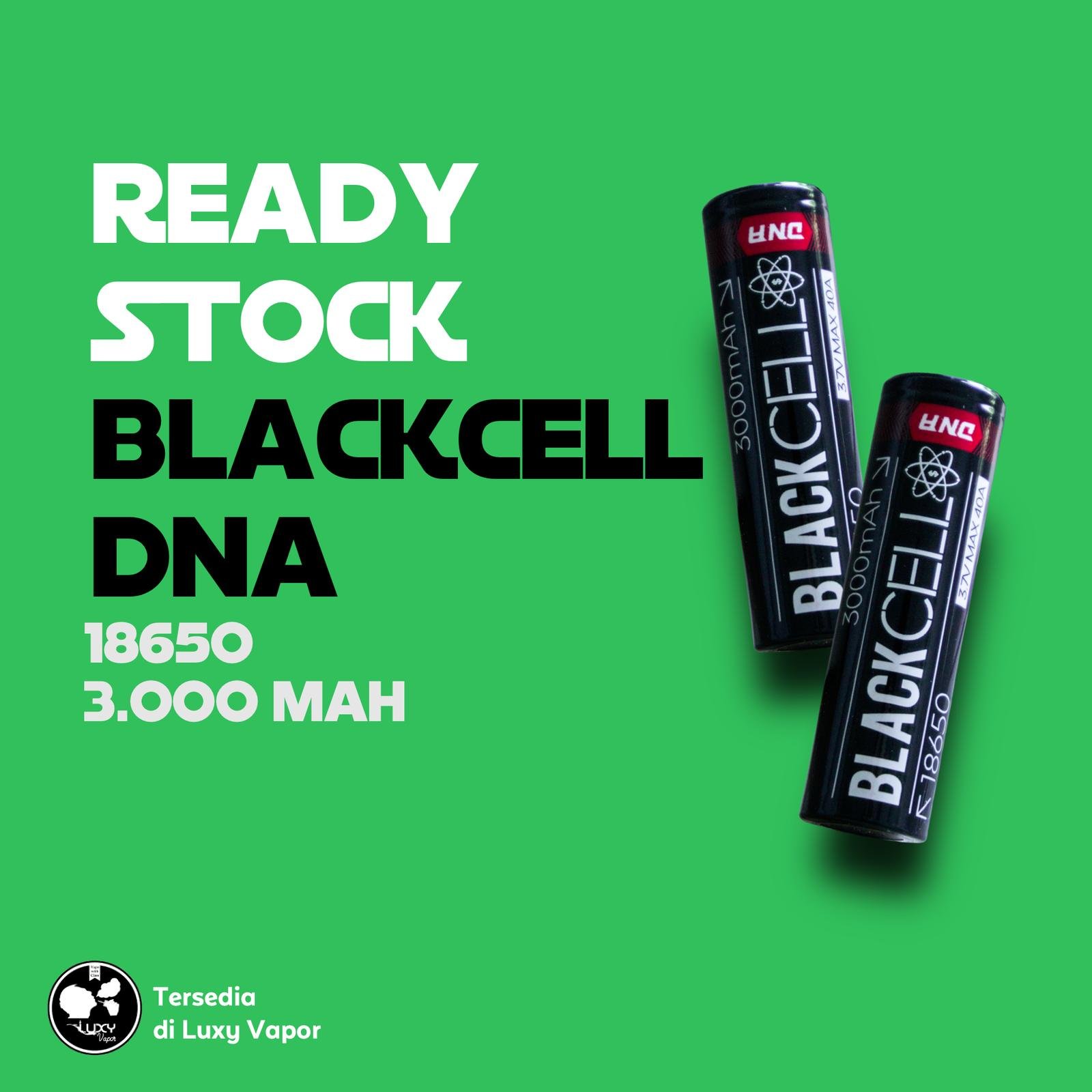 Blackcell DNA 18650 Battery Baterai 3000 Mah