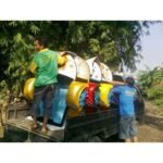 hand boat playground