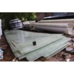 Plat transparan Fiberglass