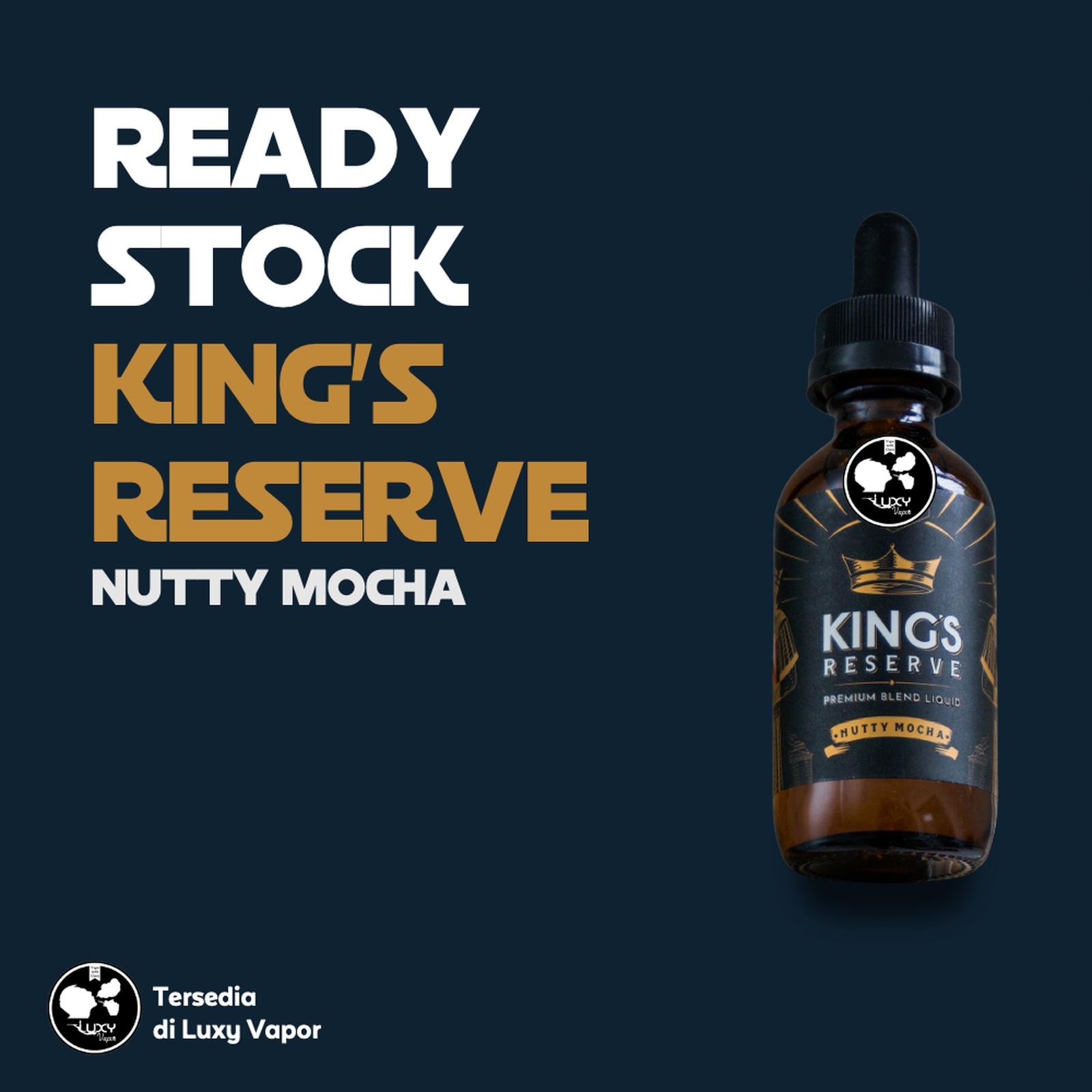 Kings King Reserve Nutty Mocha e Liquid Local - 03
