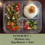 Lunch Set 1 - Sop Buntut dapurDAHAPATI + Nasi