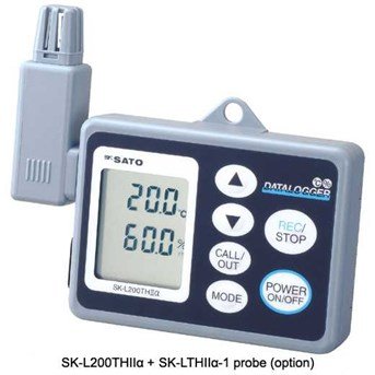 Data Logger Temperature and Humidity SK-L200TH II alpha - SATO