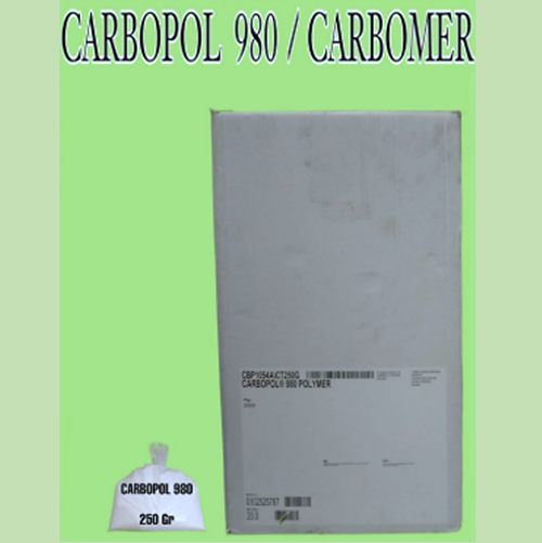 Carbopol 980 / Carbomer/ Pengental Sanitaizer/ Kosmetik 250 gram