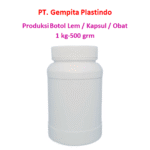 Botol Lem 1000-500 ml Putih Leher/ Botol Kapsul/ Botol Hdpe/ Botol Obat/ Botol Tablet