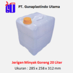 Jerigen Minyak Goreng Berkualitas 20 liter Kotak