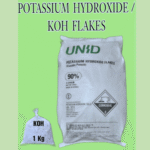 KOH / Potassium Hydroxide UNID / Potash costik / Kalium hidrat / Lye 1KG