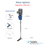 Mixer Agitator & Baling Baling Mixer