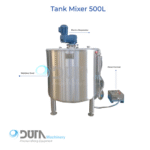 Jual Mixer Tank Kapasitas 500 liter