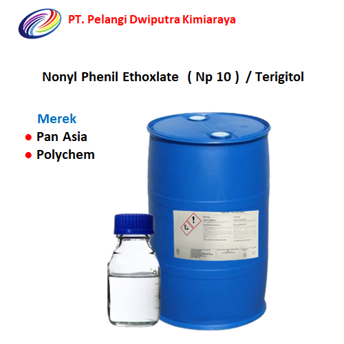 Jual Nonyl Phenil Ethoxlate ( Np 10 ) / Tergitol 10 Berkualitas