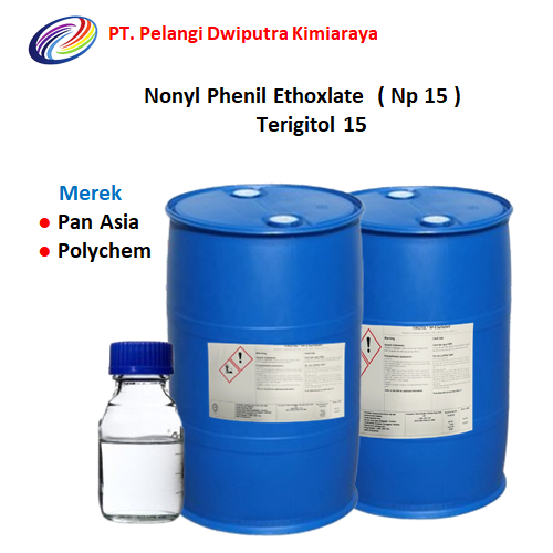 Jual Nonyl Phenil Ethoxlate ( Np 15 ) / Tergitol 15 Berkualitas