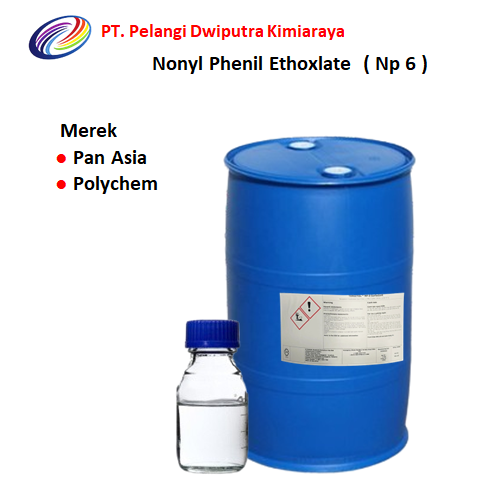 Jual Nonyl Phenil Ethoxlate ( Np 6 )/ Tergitol Sufaktan