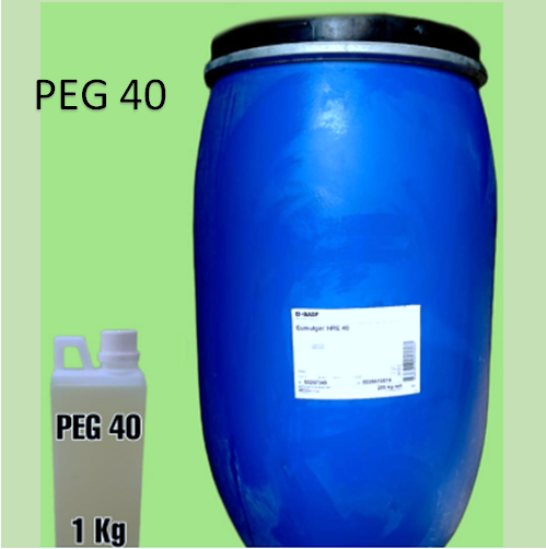 HCO 40 Hydrogenated Castor Oil / PEG 40 ( Made in Germany ) 1KG