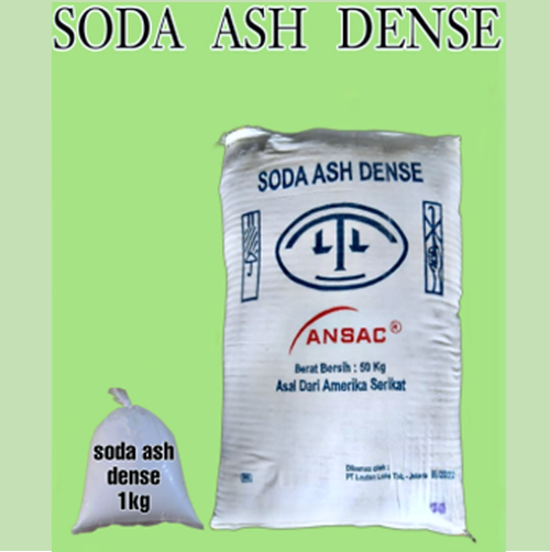 Soda Ash Dense/Natrium karbonat/Soda cuci/Soda abu (EX USA)-1KG