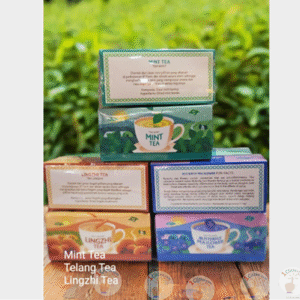 Special Tea Lingzie Telang Mint Tyme Rosmarry - Teh Lingzhi