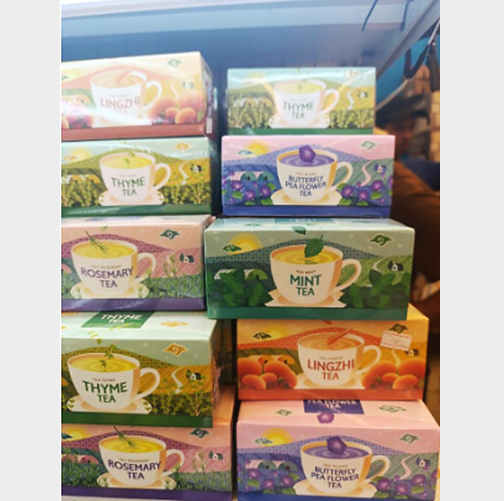 Special Tea Lingzie Telang Mint Tyme Rosmarry - Teh Lingzhi
