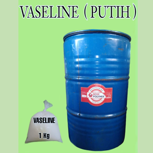 Vaseline ( Putih ) / White Petroleum Jelly BP USP GRADE - 1KG