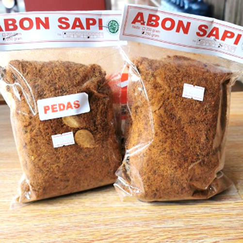Abon Sapi Besar Home Made Original Pedas Manis