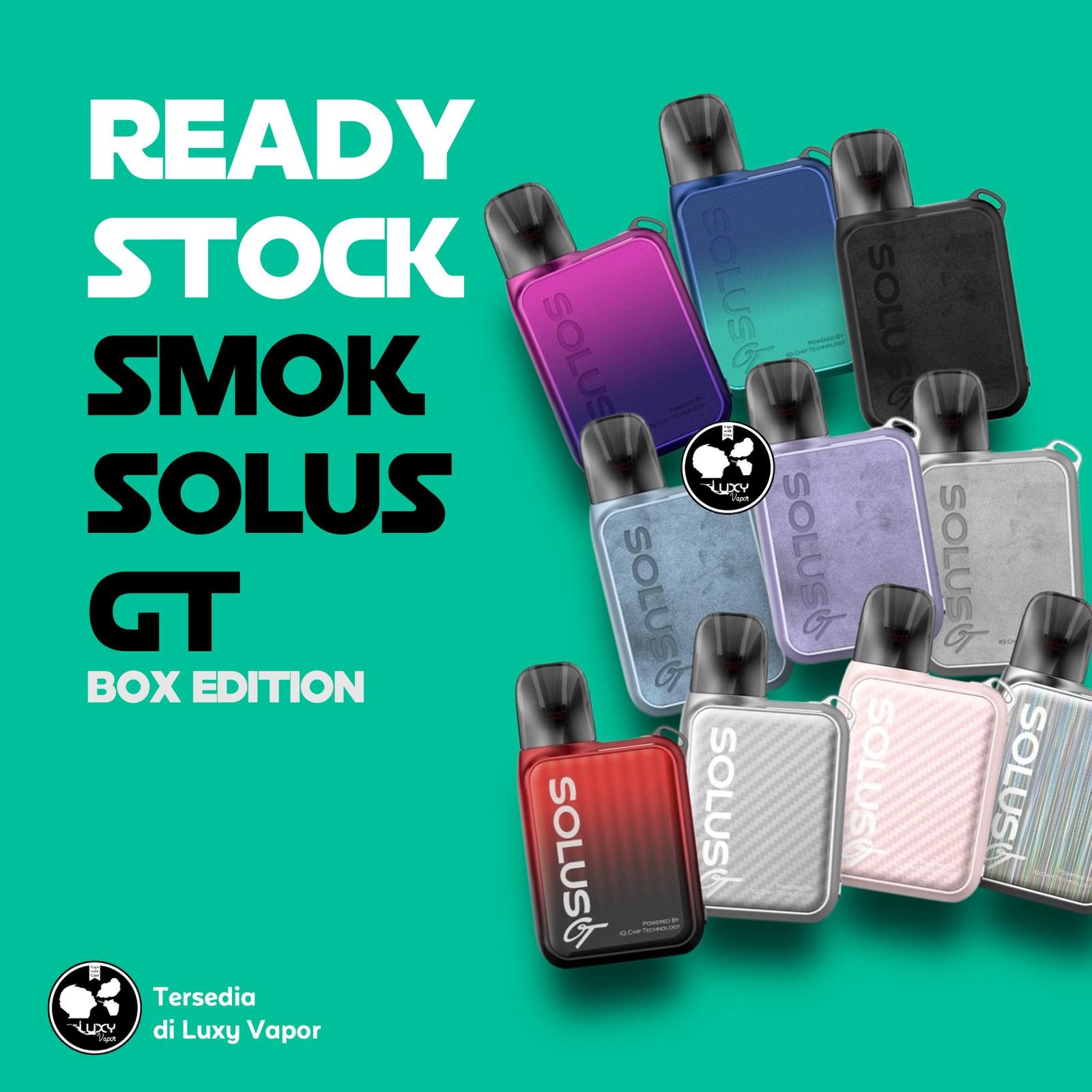 Solus GT Box Oriiginal - Cyan Blue