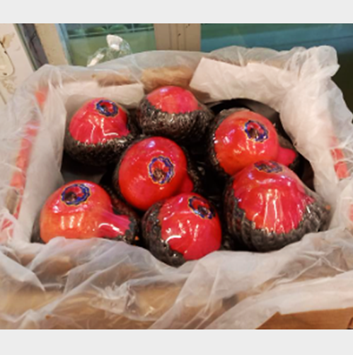 Buah Delima Merah India Spanyol Amerika China Biji Empuk Dus