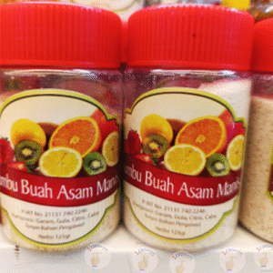 Garam Buah Bumbu Tabur Manis Pedas Sedang - 150gr