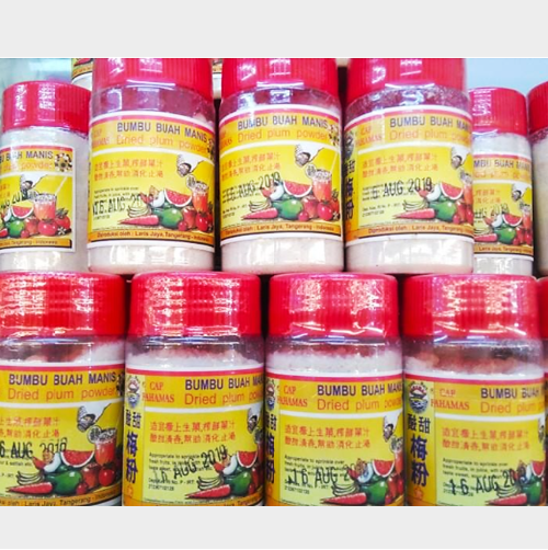 Garam Buah Bumbu Tabur Manis Pedas Sedang - 150gr Garam Buah Bumbu Tabur Manis Pedas Sedang - 150gr