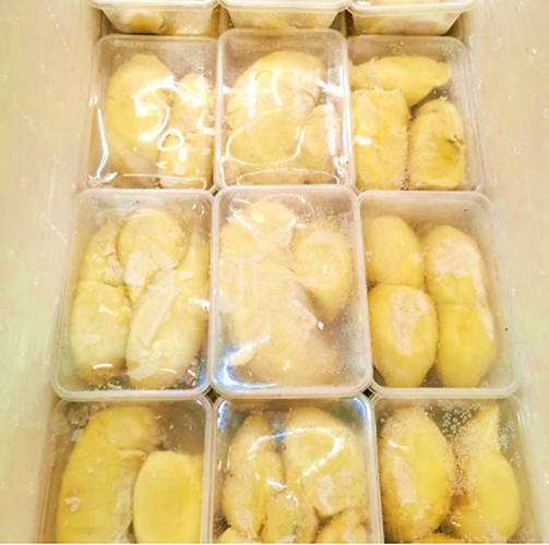 Buah Durian Palu Montong Kupas Duren Montong Daging Sulawesi Bangkok - 1pack